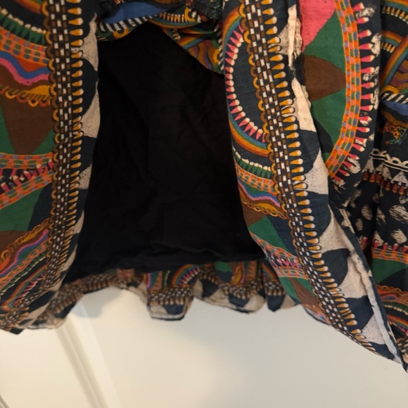 FARM Rio Multicolor Patterned Cotton Mini Dress Large - Picture 5 of 7